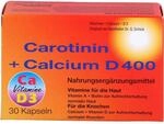 Inkosmia Carotinin + Calcium D 400 Kapseln, 30 St. Kapseln