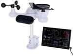 Kerbl Digitale Wetterstation 7 in 1 - WiFi, wei&szlig;/schwarz, Funk-Wetterstation,