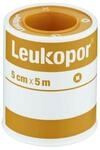 Leukopor 5cm x 5m, Klebeverband, 1 St&uuml;ck