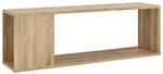 vidaXL TV Schrank mit 2 Ablagen Lowboard TV M&ouml;bel Tisch Board Sideboard...