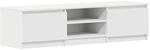 vidaXL TV Schrank mit 2 Schubladen 2 F&auml;chern Lowboard Fernsehtisch...