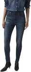Levi's Damen Jeanshose 721 mit Stretch-Anteil, Skinny Fit, Blau (Miles Apart),