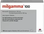 milgamma&reg; 100 mg &uuml;berzogene Vitamin B1 Tabletten mit Benfotiamin B1 (eine
