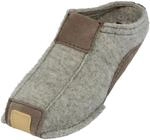 HAFLINGER Pocahontas Pantoffel Hausschuh mit TR-Gummisohle Wechselfussbett unisex