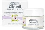 Medipharma Oliven&ouml;l & Mandelmilch Regenerierende Nachtpflege Creme, 50 ml