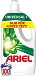 Ariel Fl&uuml;ssigwaschmittel, 100 Waschladungen Universal+ Waschmittel, Kraftvolle