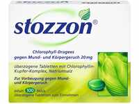 Stozzon Chlorophyll-Dragees 20 mg überzogene Tabletten – Mundgeruch und