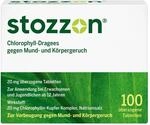 Stozzon Chlorophyll-Dragees 20 mg &uuml;berzogene Tabletten &ndash; Mundgeruch und