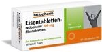 Eisentabletten-ratiopharm&reg; 100 mg Filmtabletten: Eisenmangel ausgleichen und...