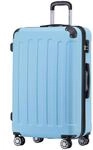 BEIBYE Zwillingsrollen Hardcase Reisekoffer Koffer Trolleys Hartschale in XL-L-M in