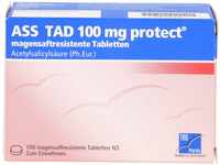 ASS TAD 100 mg protect: Thrombozytenaggregationshemmer mit Acetylsalicylsäure,...