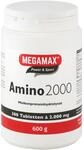 Megamax Amino 2.000 Aminos&auml;uretabletten 300 Tabletten reines...