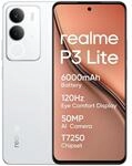 realme P3 lite Smartphone,White,8+256GB,120Hz Eye Comfort Display,6000 mAh