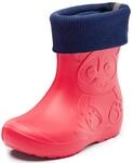Ladeheid Kinder Federleichte Gummistiefel Thermo mit F&uuml;tterung LA-CA-249