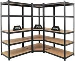 PROREGAL Mega Deal Eckregal Ragnar 1x: 180x90x60cm | Taurus 2X: 180x90x60cm...