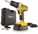 POWER plus Akku Schrauber & Bohrer POWX00501-20 V Schraubendreher & Bohrer, bestehend