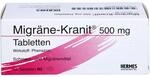 Migr&auml;ne-Kranit 500 mg Tabletten, 50 St. Tabletten