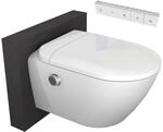 Bernstein Dusch-WC T640 Pro &ndash; sp&uuml;lrandloses H&auml;nge-WC mit...
