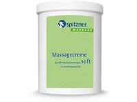 spitzner Massagecreme Soft (1000 ml) – pflegende Massagelotion für...