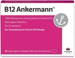 B12 Ankermann, 50 St&uuml;ck: 1.000 Mikrogramm Vitamin B12 Tabletten, hochdosiert,