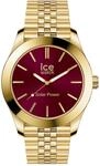 Ice-Watch - ICE steel Gold burgundy - Gold Damenuhr mit Metallarmband - 023793