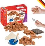 Teifoc Bastelset - Steinbaukasten 1530, 100+ Miniatur Ziegelsteine | mit...