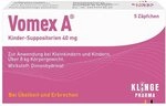 Vomex A 40 mg Kinder-Suppositorien, 5 St. Z&auml;pfchen