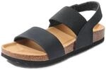 DREAM PAIRS Damen Pantoletten Sandals Riemchensandalen Sommer Strappy Sandal,Size