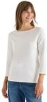 Damen Basic Shirt in Unifarbe