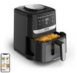 TEFAL Easy Fry Silence Vision XL Fettlose Friteuse - Leisester, abnehmbarer Griff und