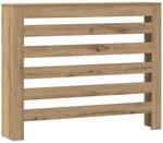 vidaXL Heizk&ouml;rperverkleidung Artisan-Eiche 104x20x82 cm Holzwerkstoff