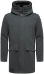 STONE HARBOUR Herren sportlich-eleganter Wintermantel in Wollmantel-Optik mit