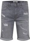 Blend Deniz Herren Jeans Shorts Kurze Denim Hose im Destroyed-Optik aus