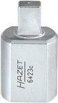 HAZET Einsteck-Adapter 6423C, 9 x 12 mm Einsteck-Vierkant, verchromt | Antrieb 9 x 12