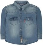 Levi's Baby Jungen Lvb Barstow Westernhemd 6e6866 Gewebtes Oberteil, Vintage-Stein,