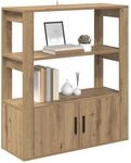 vidaXL Sideboard Artisan-Eiche 30 x 80 x 90 cm Holzwerkstoff