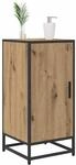 vidaXL Sideboard Artisan-Eiche 35,5 x 35 x 76 cm, Gro&szlig;er Stauraum, schicke