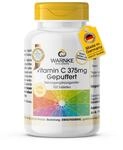 Vitamin C 375mg Gepuffert - 100 Tabletten - hochdosiert - vegan | Warnke...