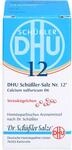 DHU Sch&uuml;&szlig;ler-Salz Nr. 12 Calcium sulfuricum D6 Streuk&uuml;gelchen &ndash; Das...