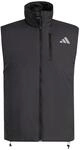 adidas Herren Adi365 Vest Laufbekleidung Laufweste Black - Schwarz L