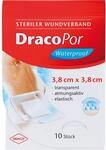 DRACOPOR waterproof Wundverband 3,8x3,8 cm steril 10 St