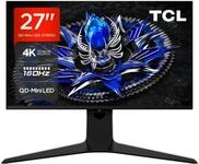 TCL 27R83U 4K UHD QD Mini-LED Gaming Monitor 27 Zoll 160Hz, 1ms Reaktionszeit, AMD