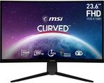 MSI G2422C 23,6 Zoll FHD Curved Gaming Monitor - 1500R 1920 x 1080 VA Panel, 180Hz /