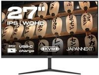 JapanNext Monitor 27 Zoll IPS WQHD (2560x1140) | HDR & KVM | USB-C-Laden (65W)
