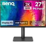 BenQ Creative Pro PD2706QN 27" 2K QHD 2560x1440 Monitor f&uuml;r Designer, IPS, 95%...
