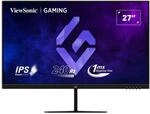 ViewSonic VX2779A-HD-PRO FHD 27 Zoll Gaming Monitor 240hz, 1920p x 1080p, IPS, 1ms