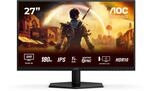 AOC Q27G42XE 27 Zoll WQHD Gaming Monitor, 180Hz, Fast IPS Panel, 1ms GtG, HDR10,