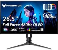 Acer Predator X27U F3 Gaming Monitor 26.5 Inch (69 cm Screen) WQHD, OLED, 480Hz,