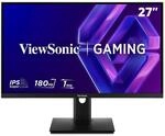 ViewSonic XG27G1 Gaming Monitor 180 Hz, 27 Zoll, 1 ms MPRT, G-Sync Kompatibel, IPS