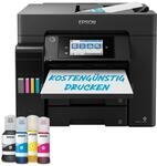 Epson EcoTank ET-5855 DIN-A4-Multifunktions-Wi-Fi-Tintentankdrucker mit Fax